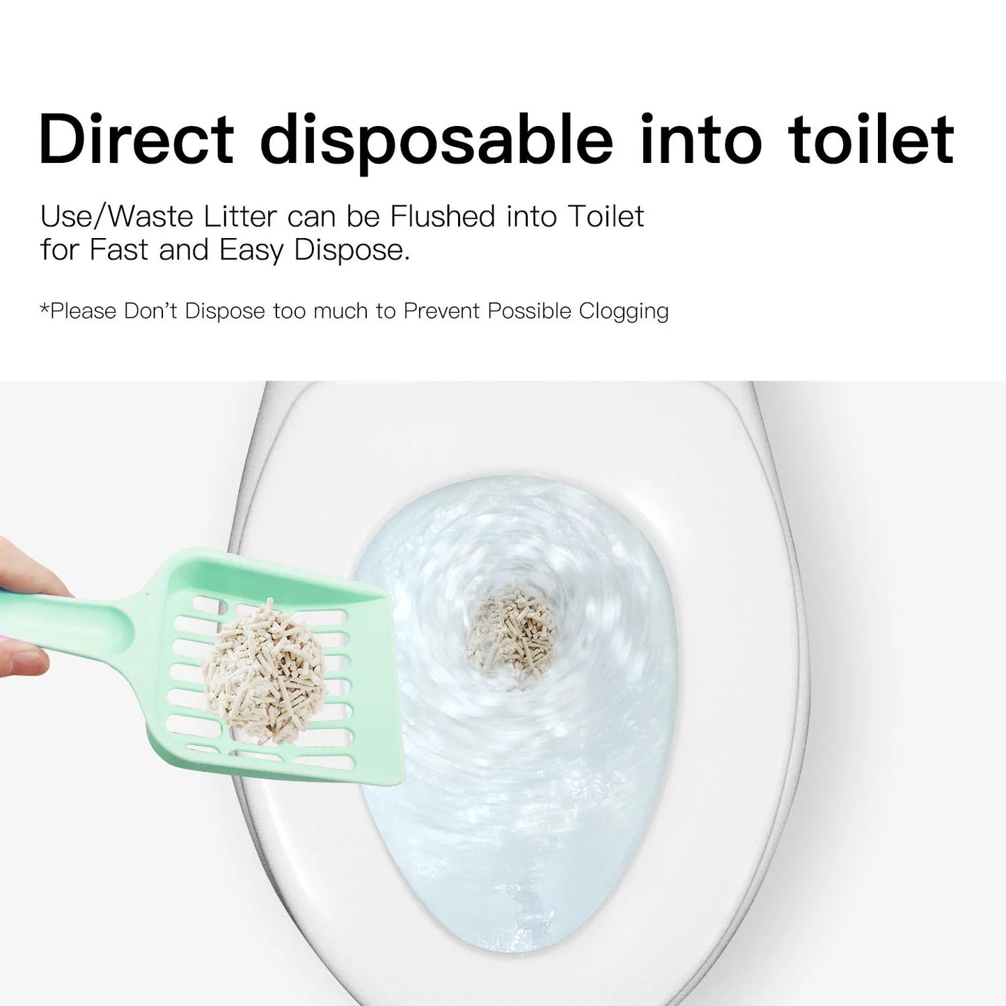 33lbs Sumlov Tofu Cat Litter, Natural Botanical, Dust-Free, Flushable, Quick Clumping, Odor Control, light scent, environmental