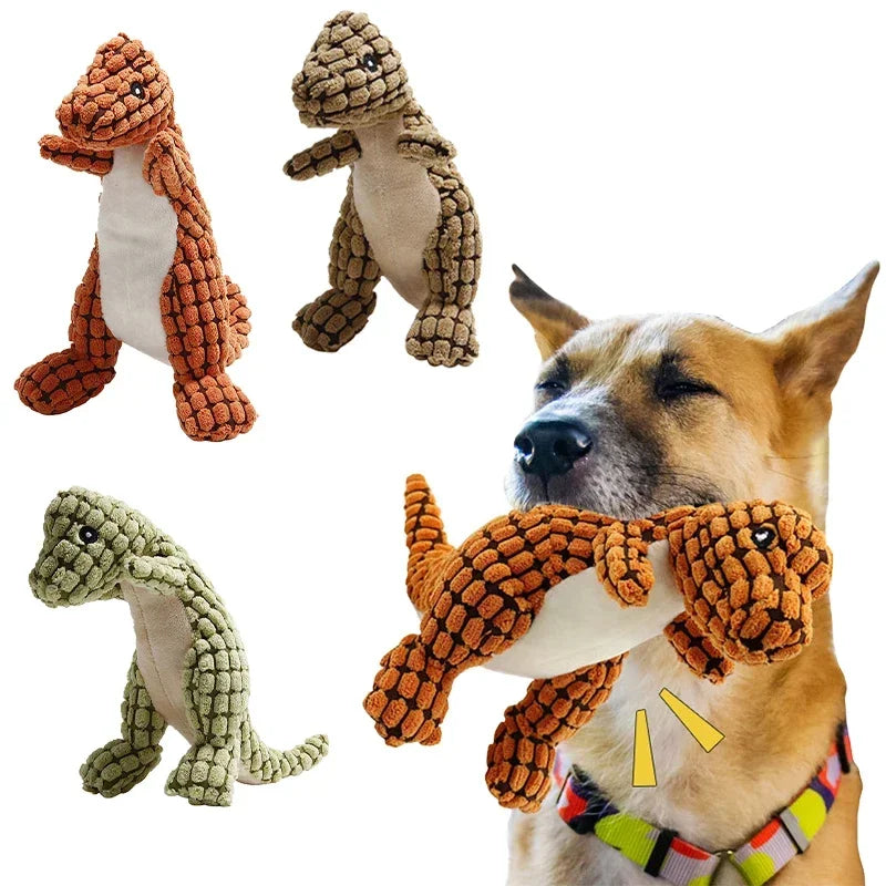 Animals Shape Plush Dog Toy Bite Resistant Squeaky Toys for Small Dogs Interactive Chew Molar Toy Sound Pet Accessories Toy dog