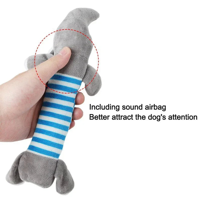 Animals Shape Plush Dog Toy Bite Resistant Squeaky Toys for Small Dogs Interactive Chew Molar Toy Sound Pet Accessories Toy dog