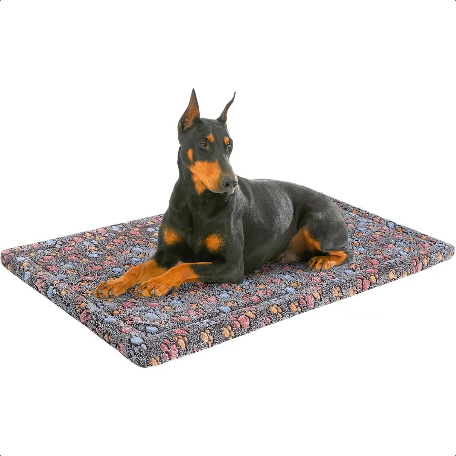 Dog Bed Crate Pad 48 x 30 inch Washable Dog Crate Mat for XXLarge Sized Dogs AntiSlip Pet Crate Bed Kennel Pad Durable Cozy Pup