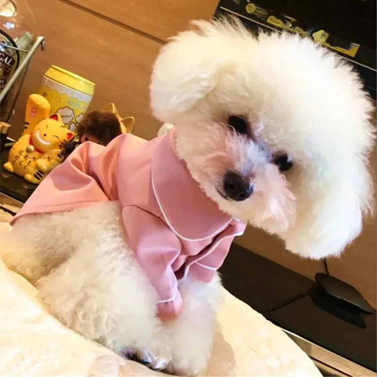 One luxurious and Comfortable Pajama for Pet Dogs Summer Dog Clothes for Small Dogs Suitable for Teddy, Bichon Frise,Yorkshire