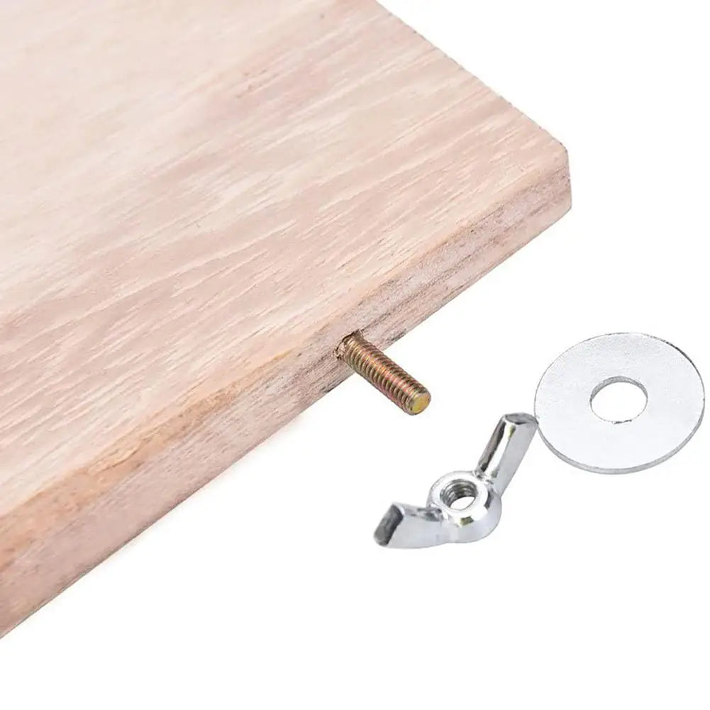 Wood Stand Platform Pet Hamster Perches Paw Grinding Springboard (L)