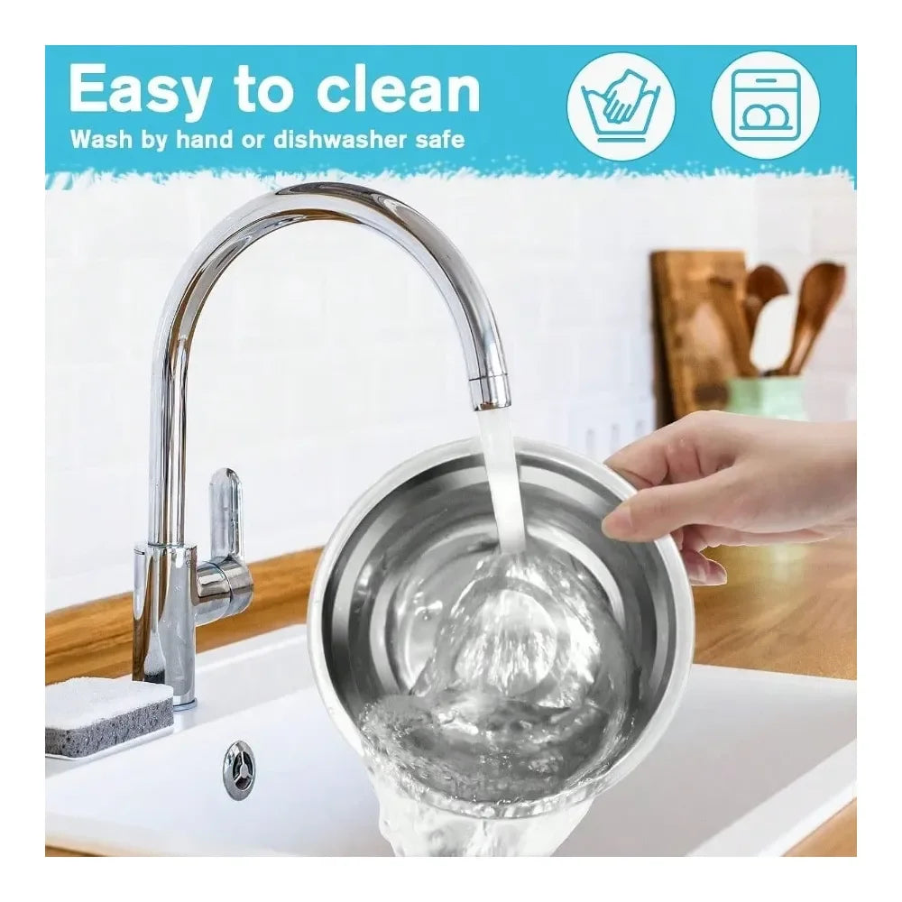 Dog Supplies Dogs Accessories Bowls Double Dog Water And Food Bowl Stainless Steel Bowl With NonSlip Resin Station Pet Feeder Bo