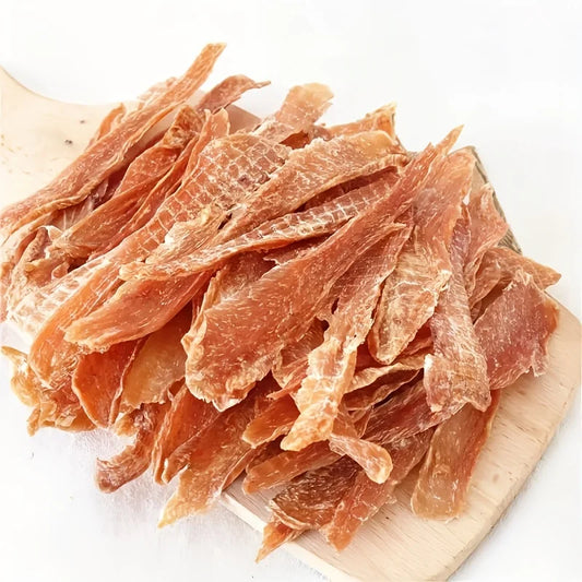 150g/5.29oz  Chicken Jerky and Duck Jerky Dog Treats For Small, Medium, Large Dog, Made With Real Pure Chicken, Healthy