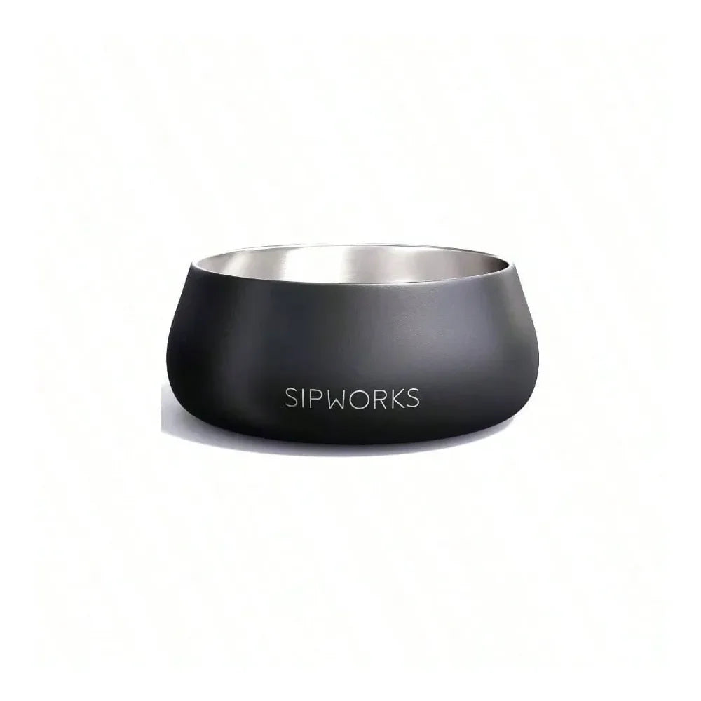 Dog Supplies Dogs Accessories Steel Dog Bowl U2013 32oz Weighted Metal Food And Bowls Dogs And Cats With Non Slip Base Pet Bowls