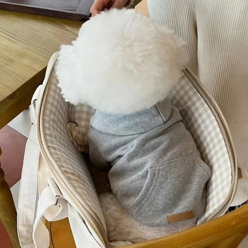 Warm Dog Hoodies Soft Fleece Pet Clothes for Small Medium Dogs Comfortable Puppy Clothes Yorkshire Chihuahua Costumes Pet Supply