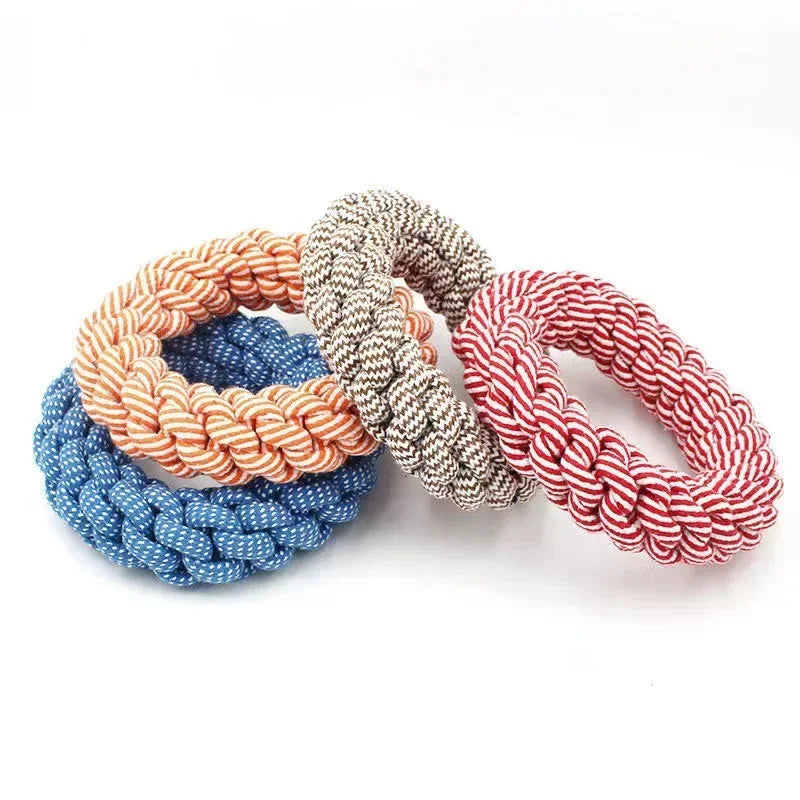 Pet Dog Rope Toys Durable Chew Bite Resistant Game Pet Toys For Medium Large Dogs Golden Retriever Pitbull Labrador Supplies Dog
